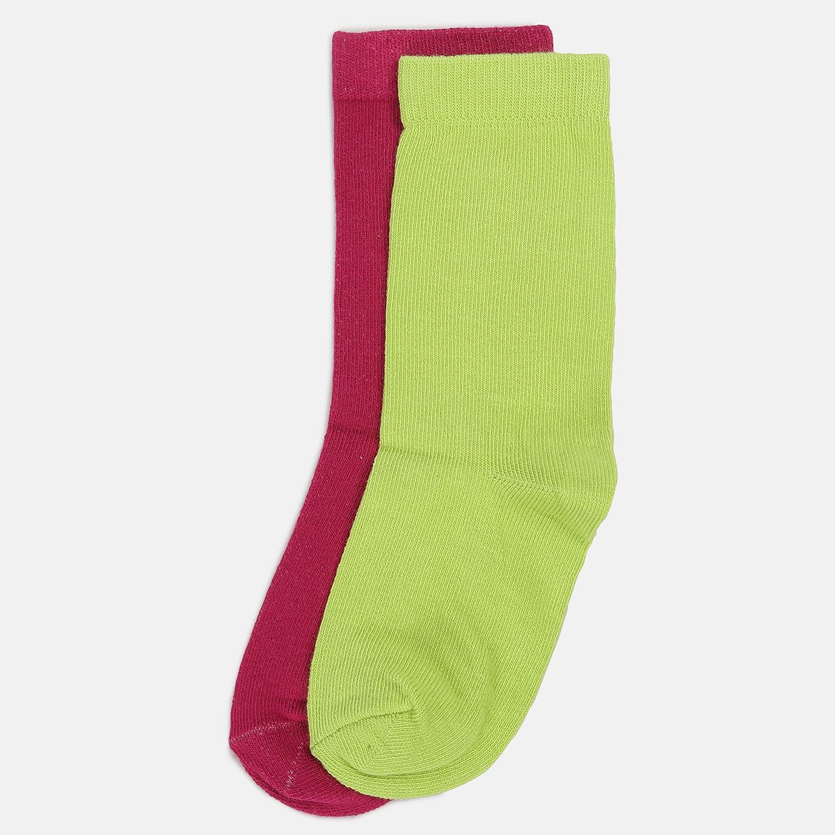 Girls Green/Purple Socks