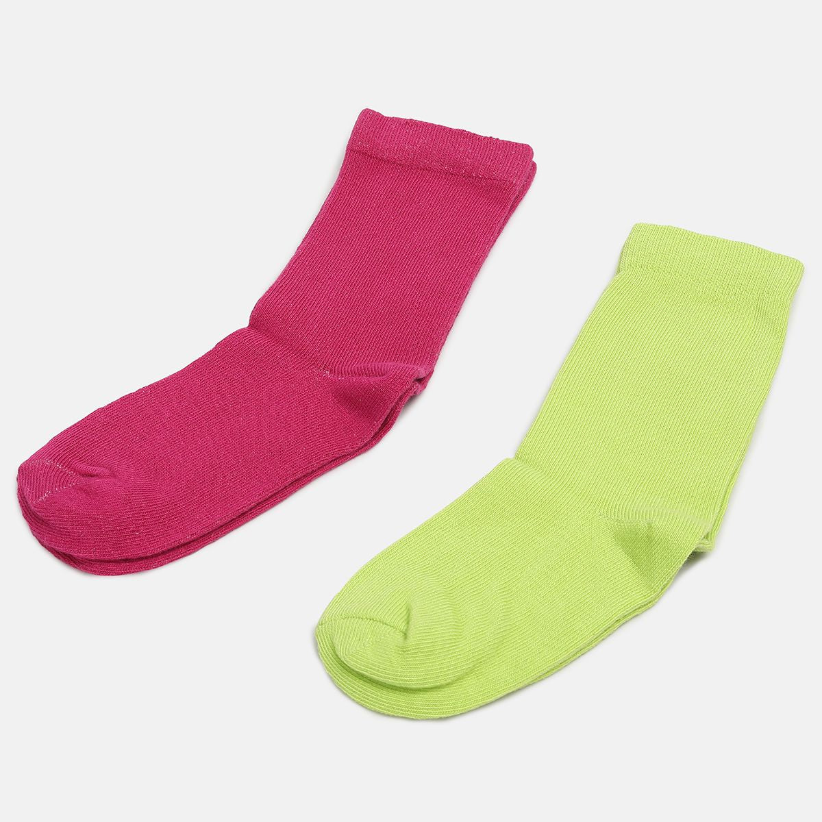 Girls Green/Purple Socks