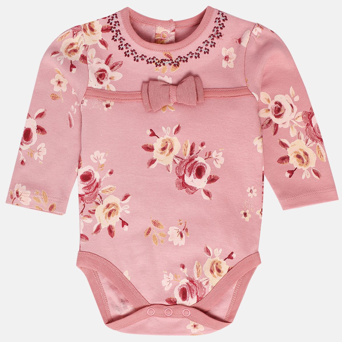 Girls Gift Set Bodysuit, Mittens & Booties