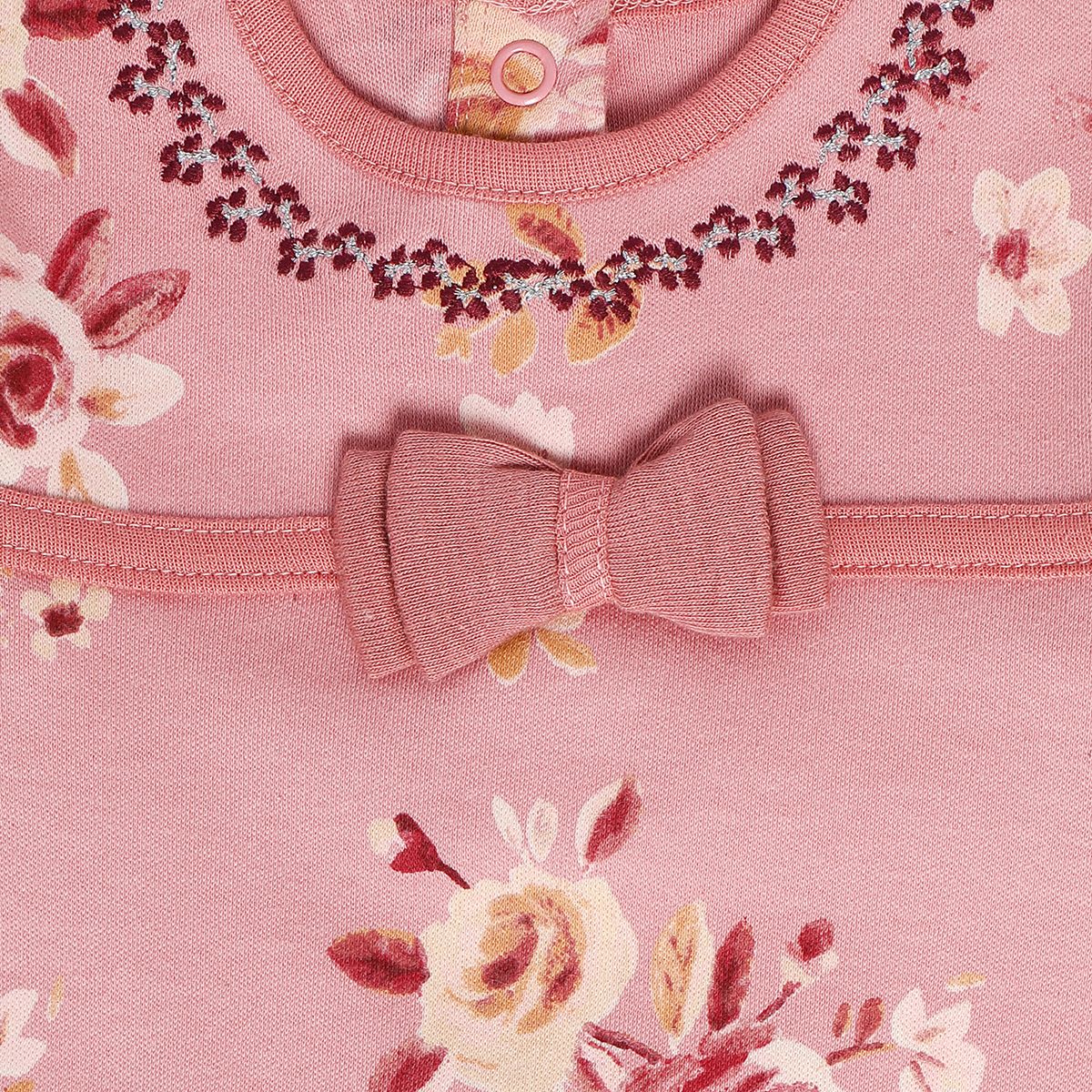 Girls Gift Set Bodysuit, Mittens & Booties