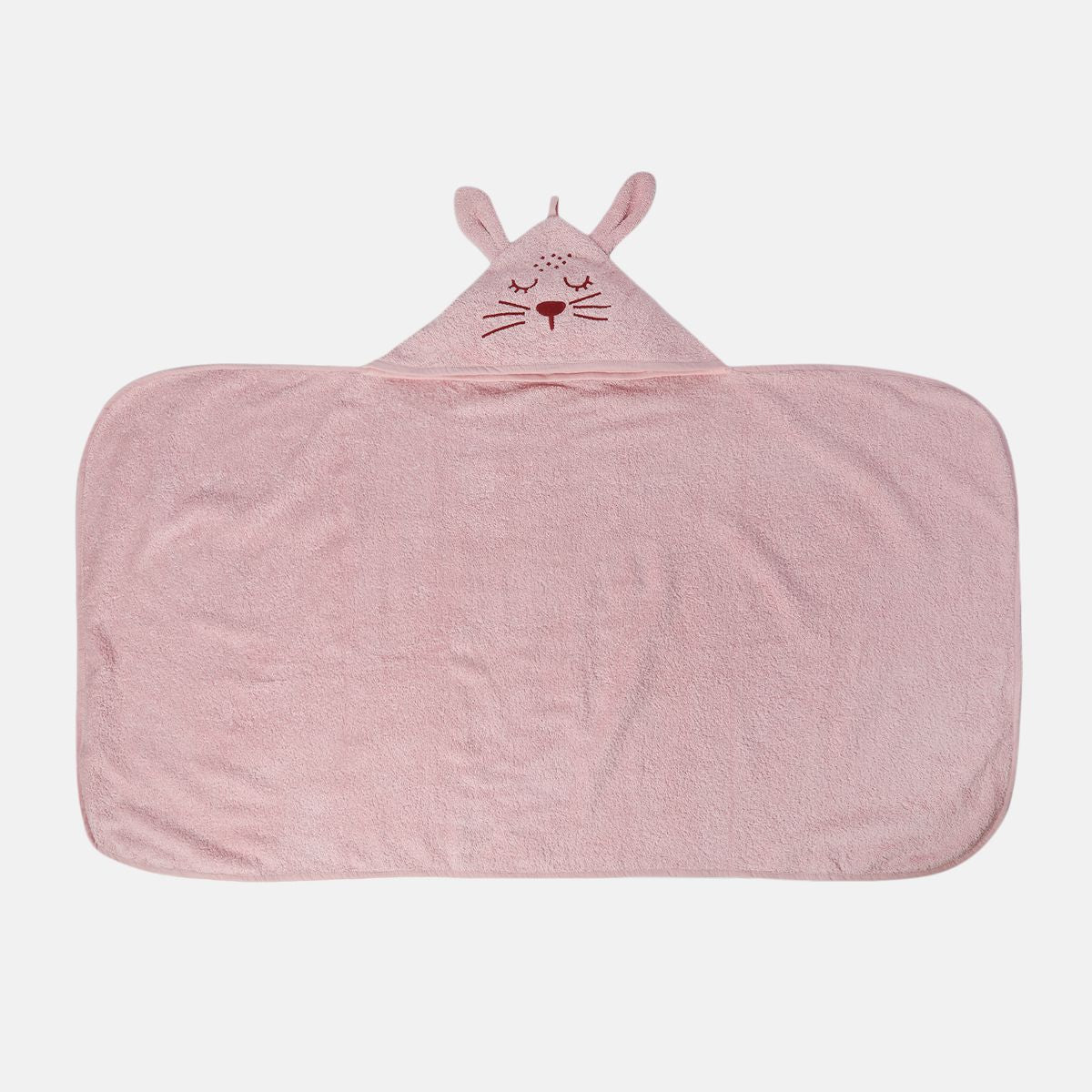 Girls Pink   Hooded Towel