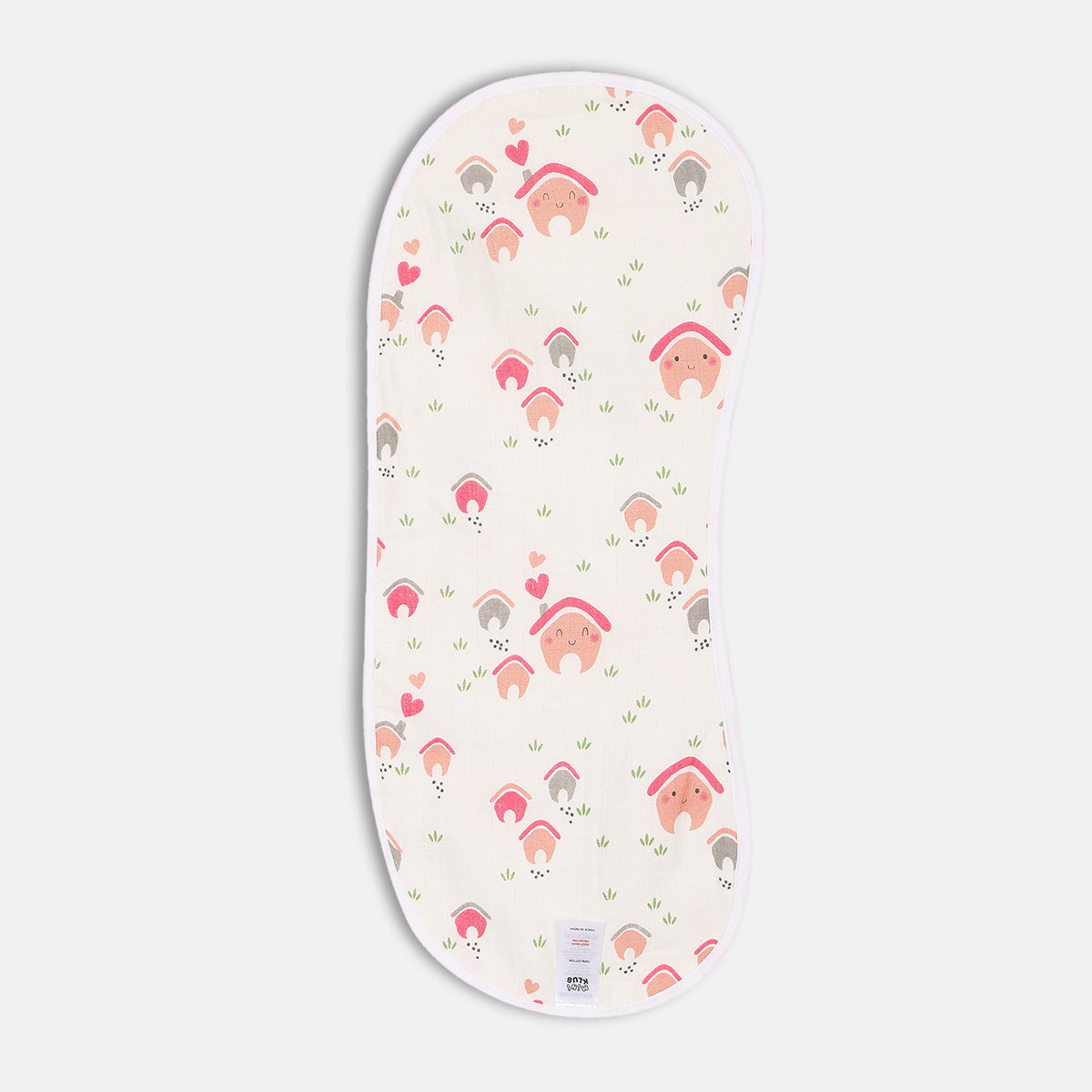 Unisex Pack Of 2 Burp Cloth Multi