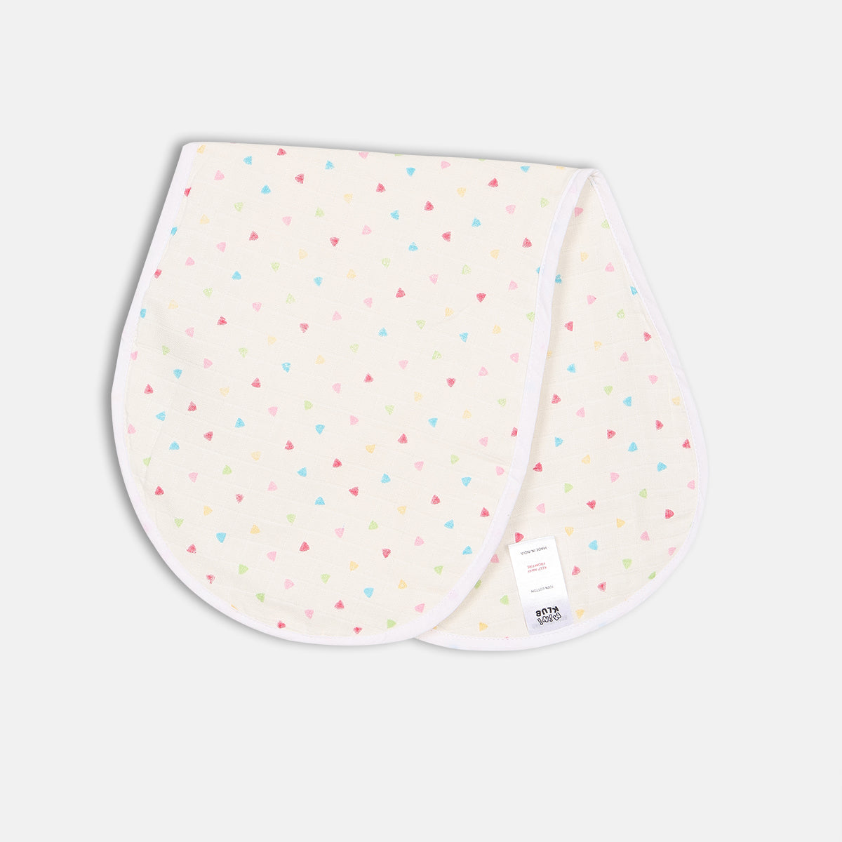 Unisex Pack Of 2 Burp Cloth Multi