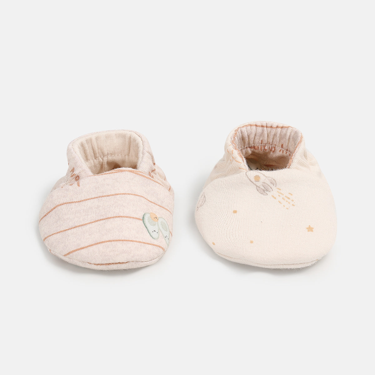 Unisex Multicolor   Booties Set