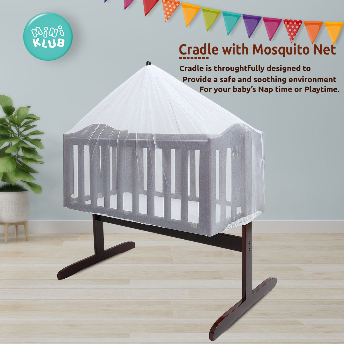 Unisex Cradle Walnut