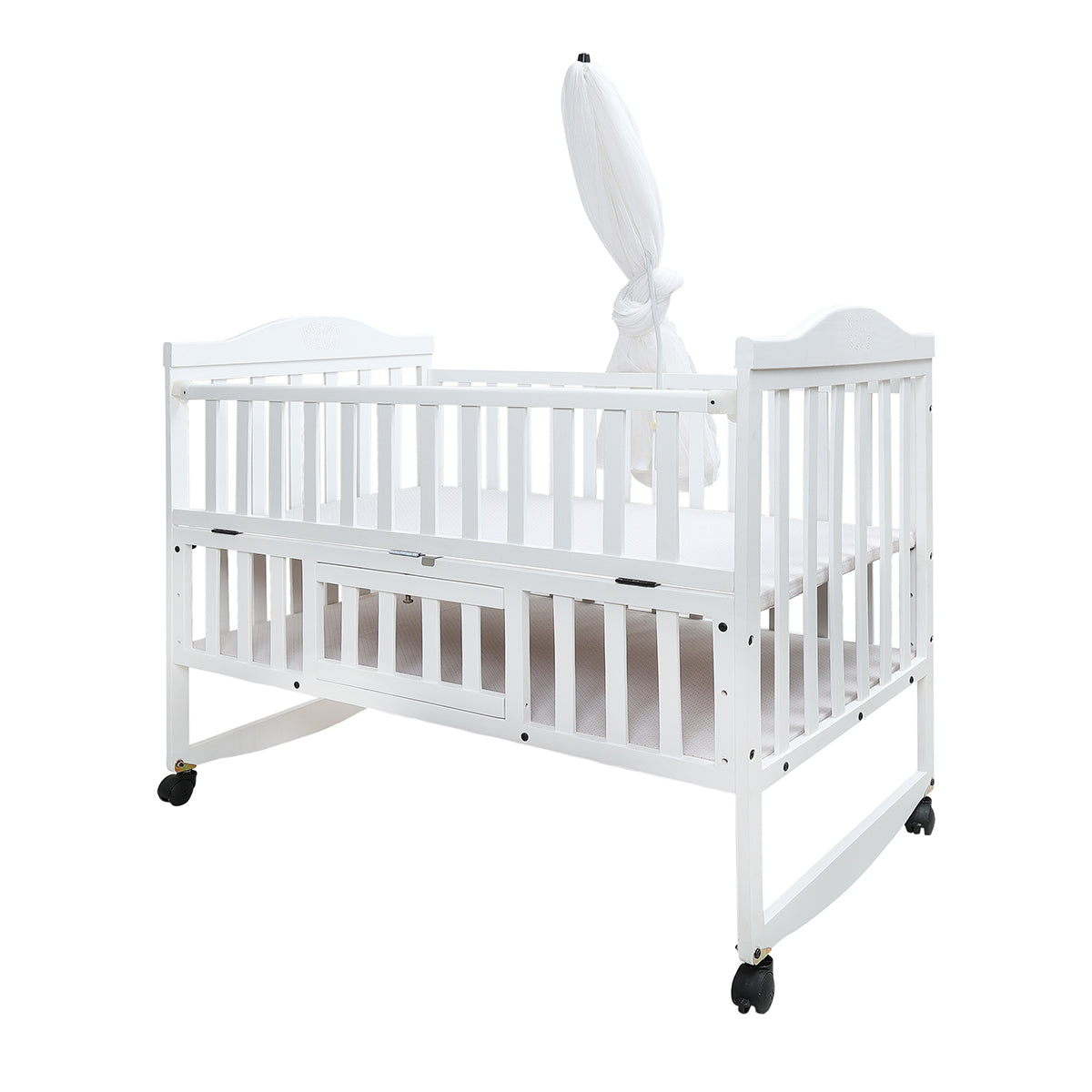Unisex Cot White