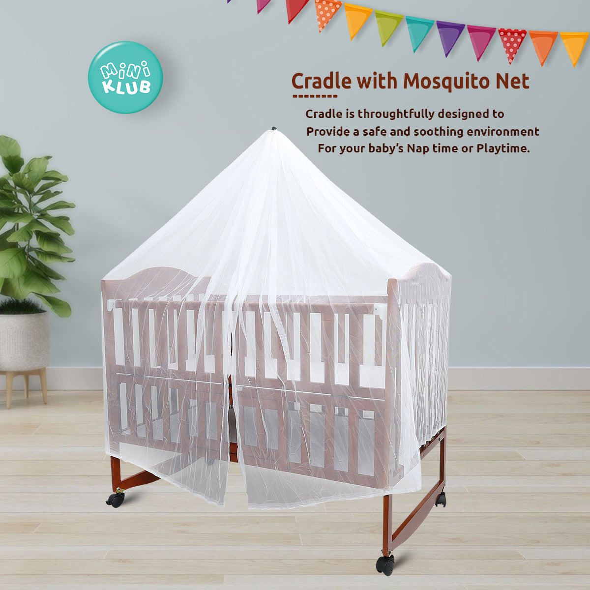 Unisex Cot Cherry Red