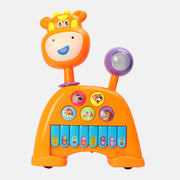 Orange Musical Cow Piano