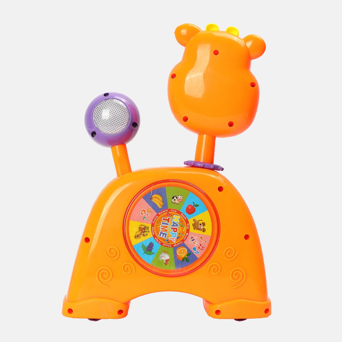 Orange Musical Cow Piano