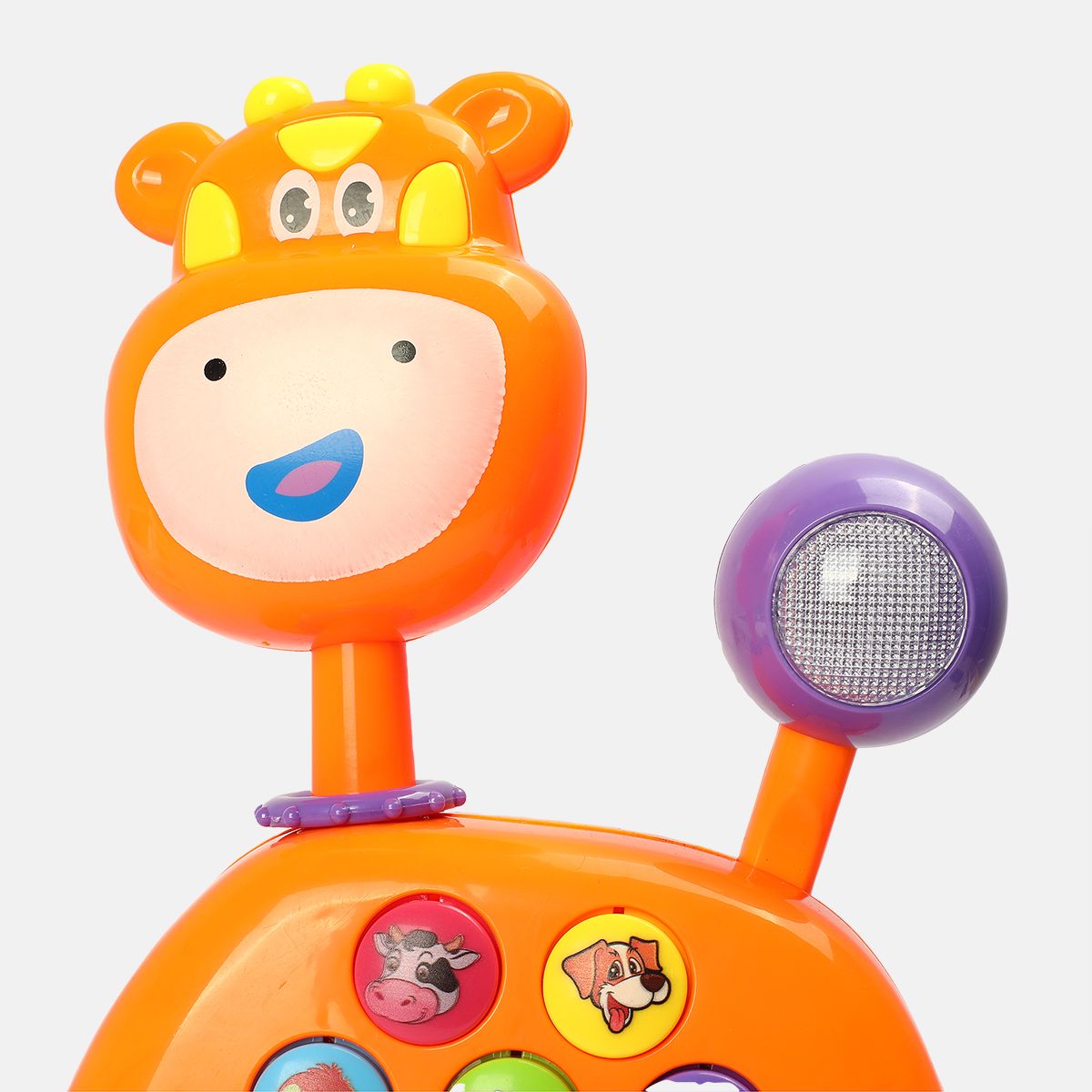 Orange Musical Cow Piano