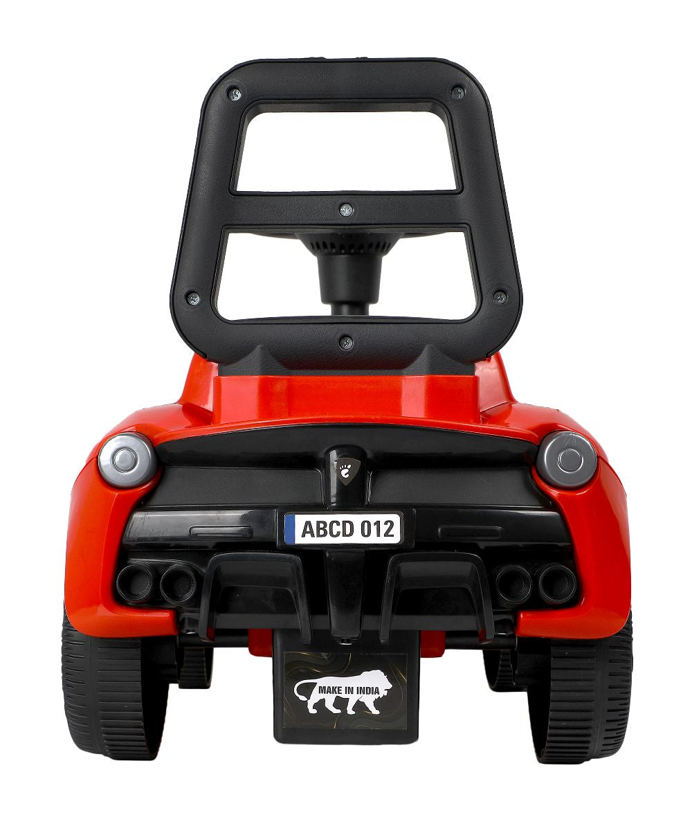 Ride On Push Car Red
