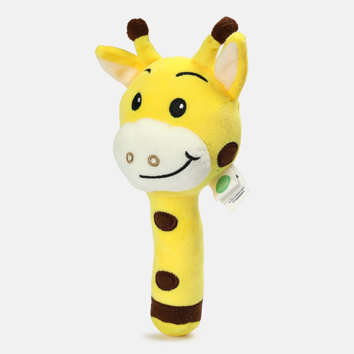 Miniklub Baby Multi Color Stick Giraffe Soft Rattle Toy