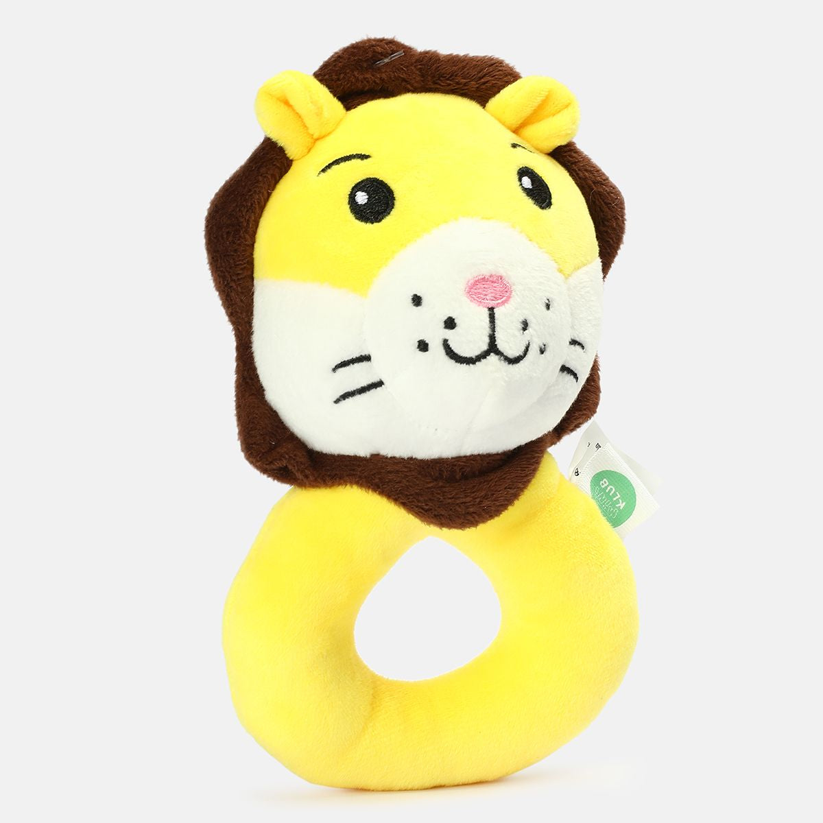 Miniklub Baby Multi Color Ring Lion Soft Rattle Toy
