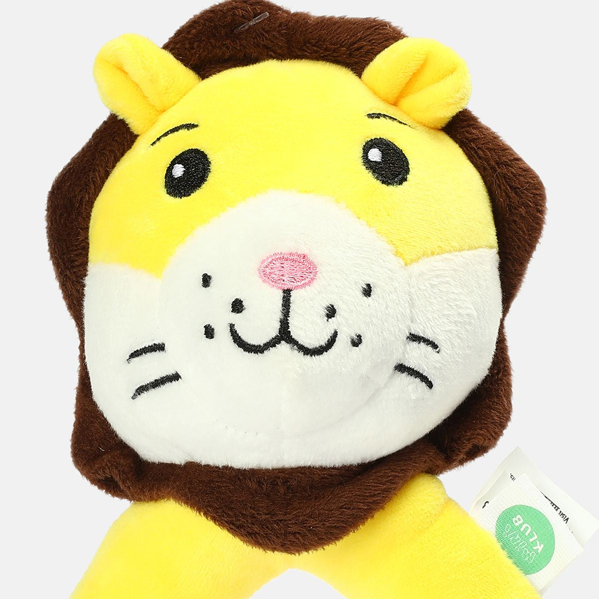 Miniklub Baby Multi Color Ring Lion Soft Rattle Toy