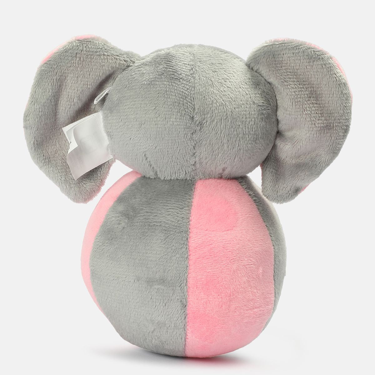 Miniklub Baby Multi Color Roly Poly Elephant Soft Rattle Toy
