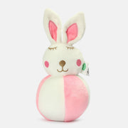 Miniklub Baby Multi Color Roly Poly Bunny Soft Rattle Toy