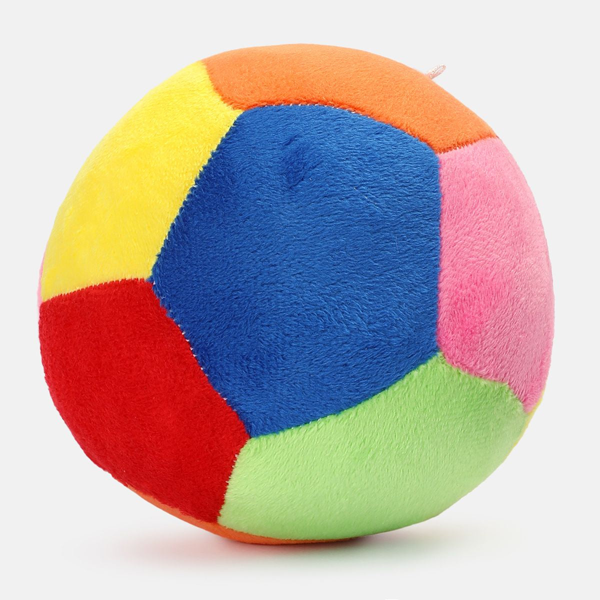Miniklub Baby Multi Color 18 cm Ball  Soft Rattle Toy