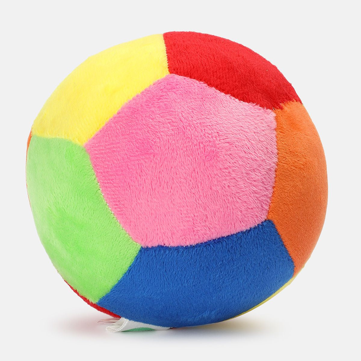 Miniklub Baby Multi Color 18 cm Ball  Soft Rattle Toy