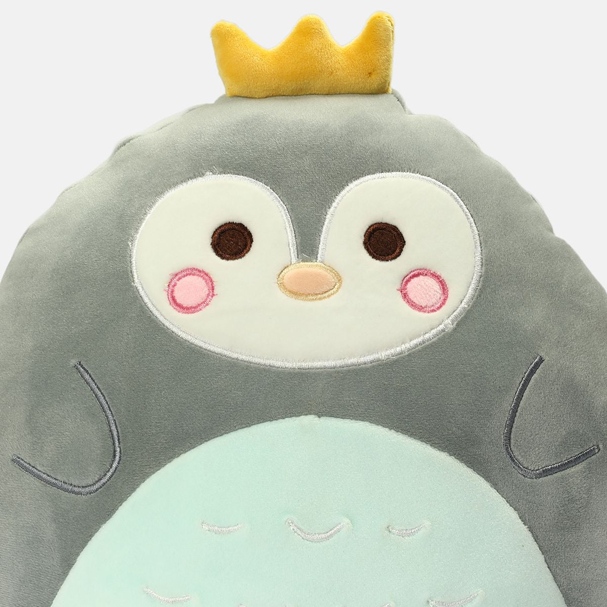 Miniklub Boys Grey Color 30 cm Super soft Penguin Cushion Toy