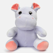 Miniklub Boys Lavender Color 30 cm Huggable Hippo Soft Toy