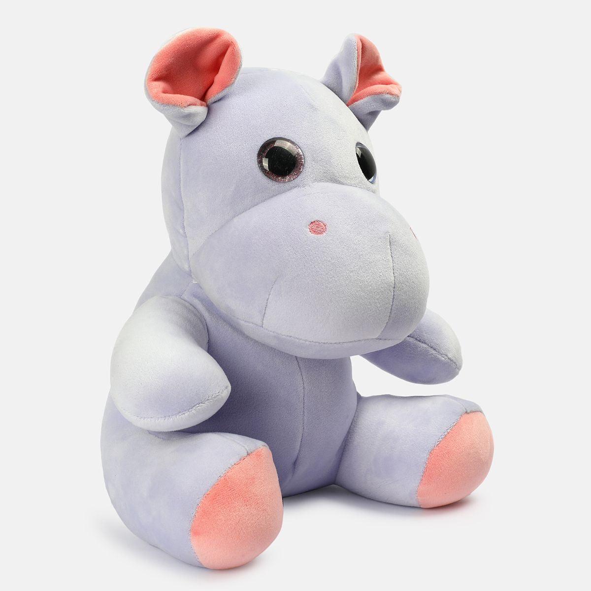 Miniklub Boys Lavender Color 30 cm Huggable Hippo Soft Toy