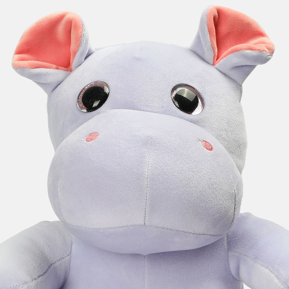 Miniklub Boys Lavender Color 30 cm Huggable Hippo Soft Toy