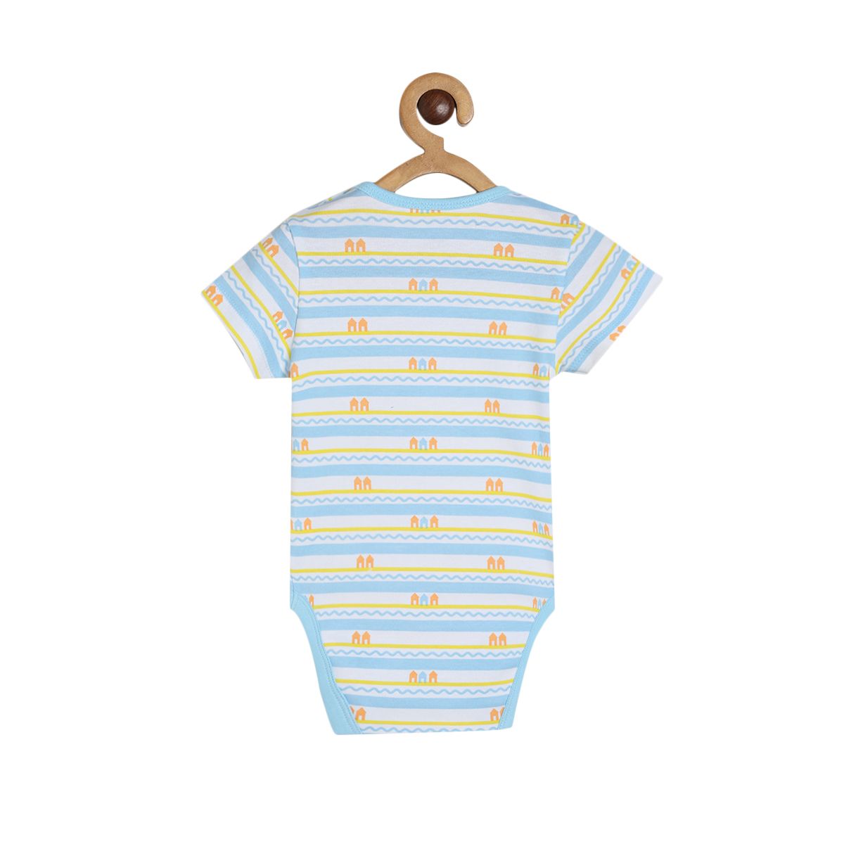 Boys Multicolor Pack Of 3 Body Suit