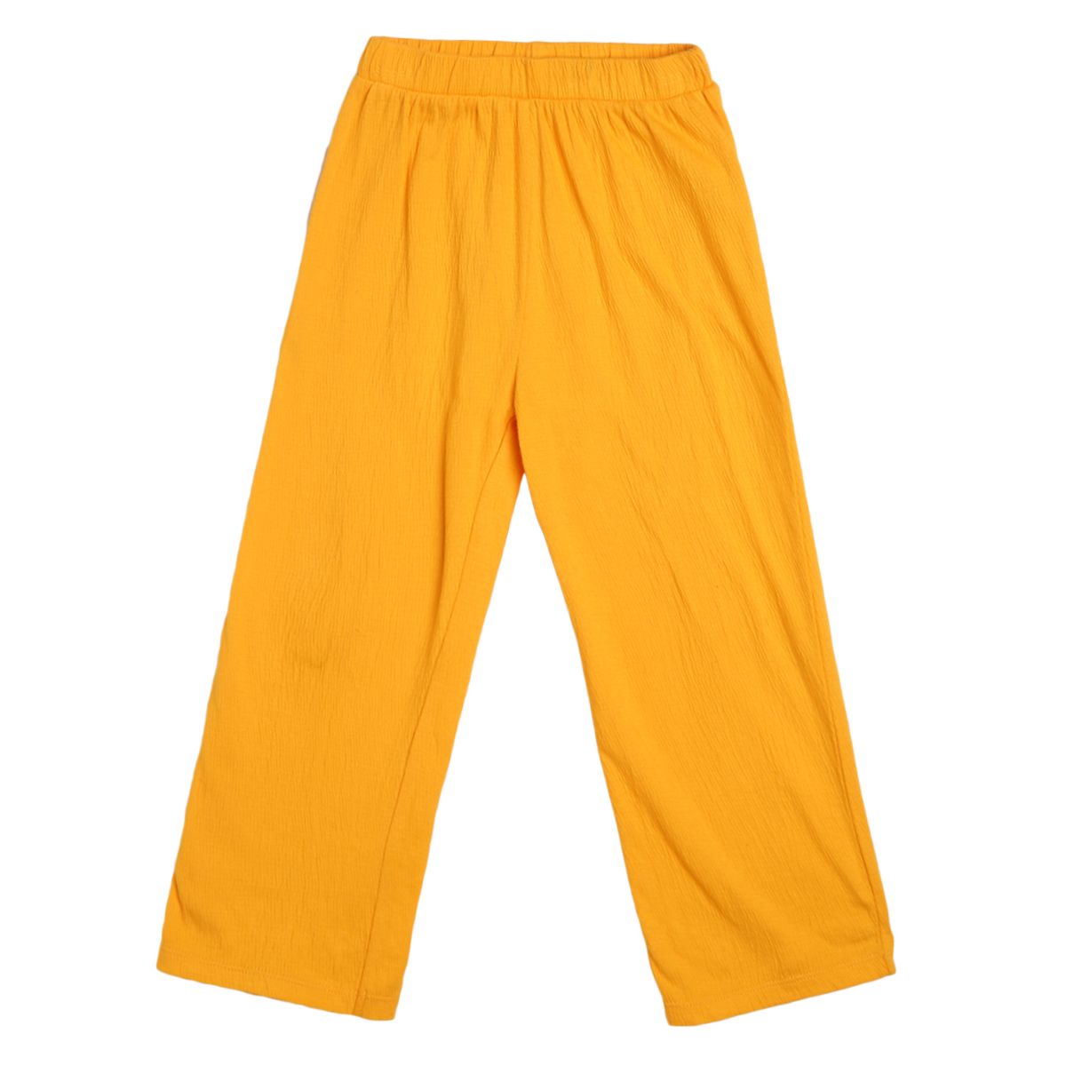 Girls Yellow Pack Of 2 Lounge Wear