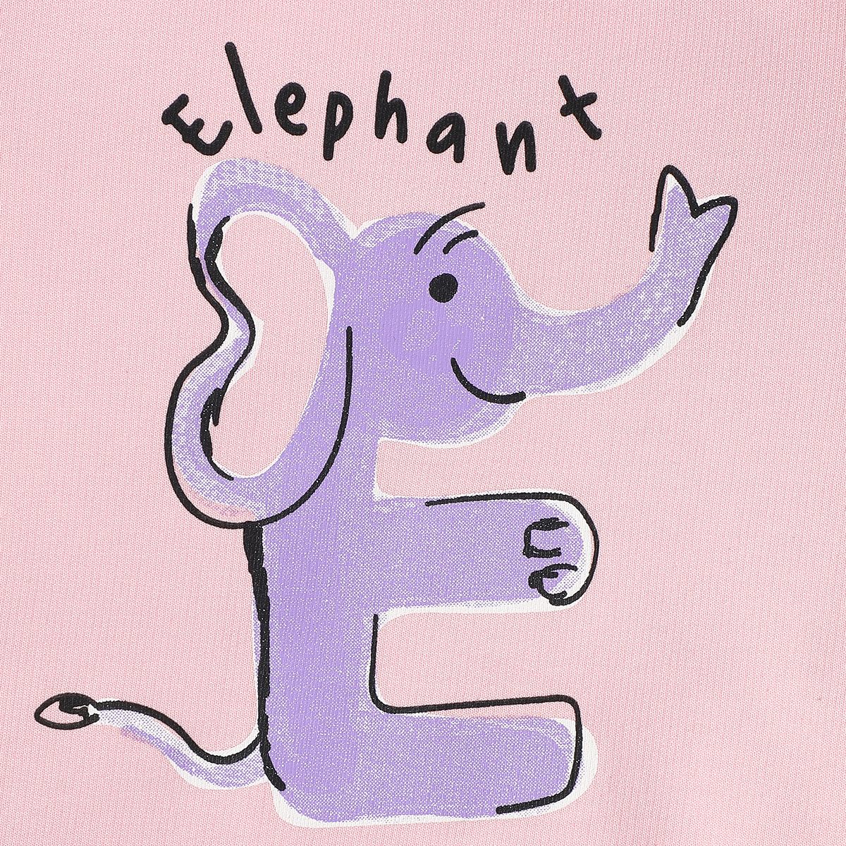 Girls Cotton Full sleeves Animal Printed Sweatshirt - Pink