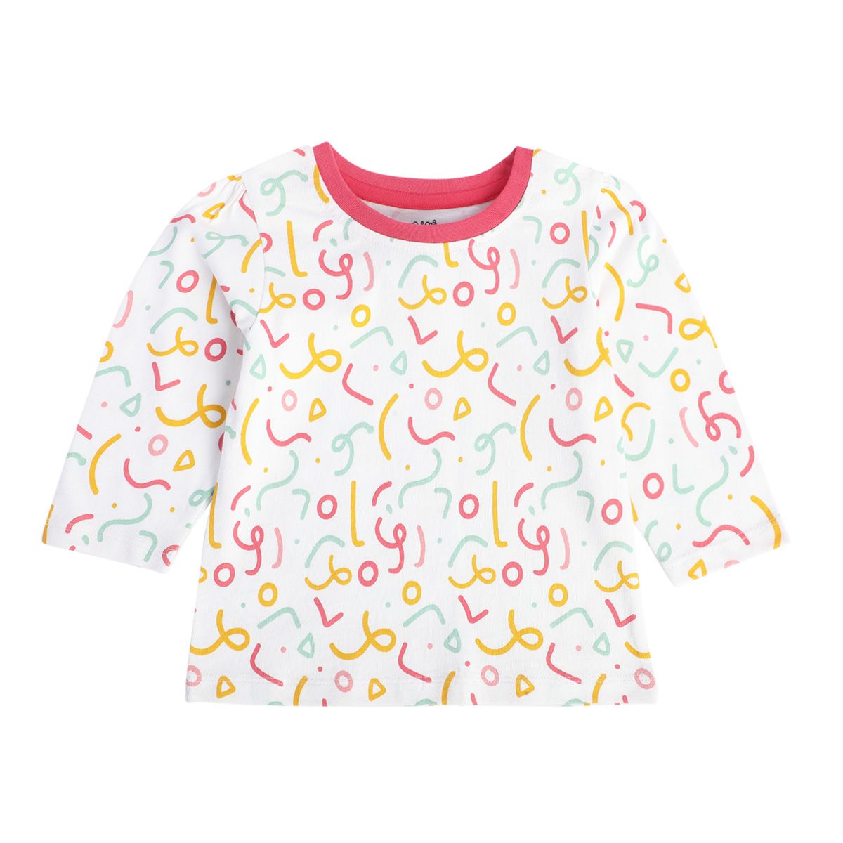 Girls Multicolor Pack Of 3 Knit Top