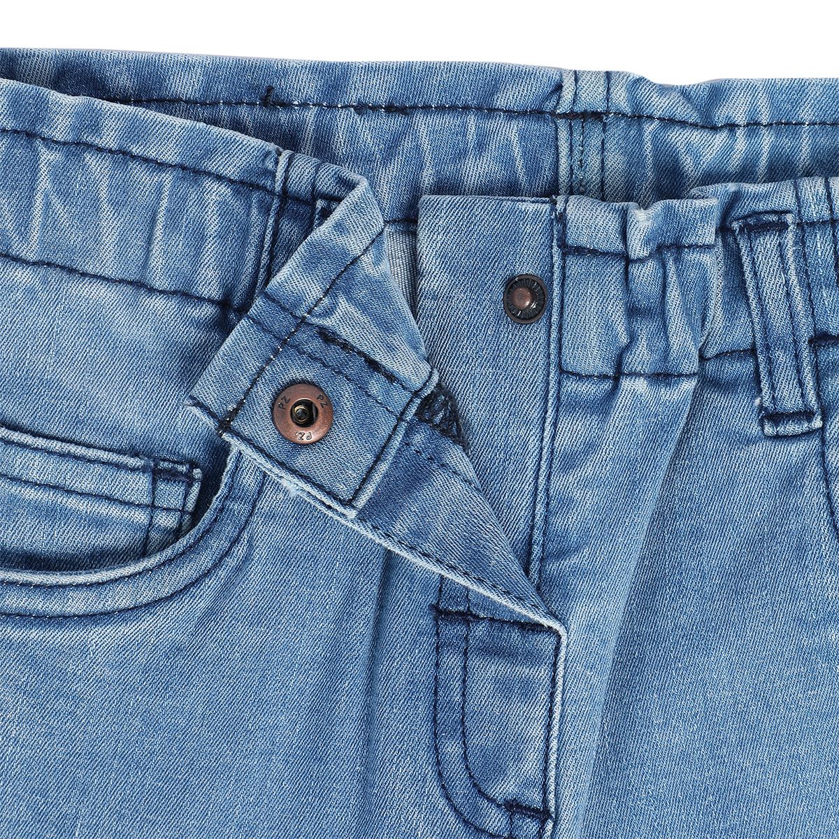 Girls Blue Pack Of 1 Denim Pant