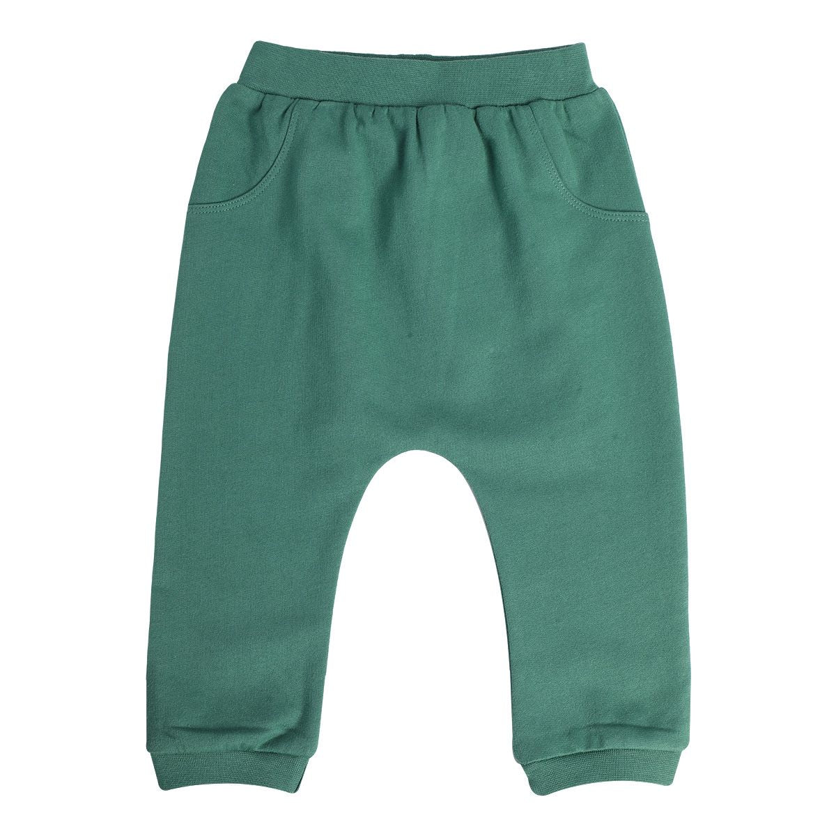 Boys Off White Knit Bottom