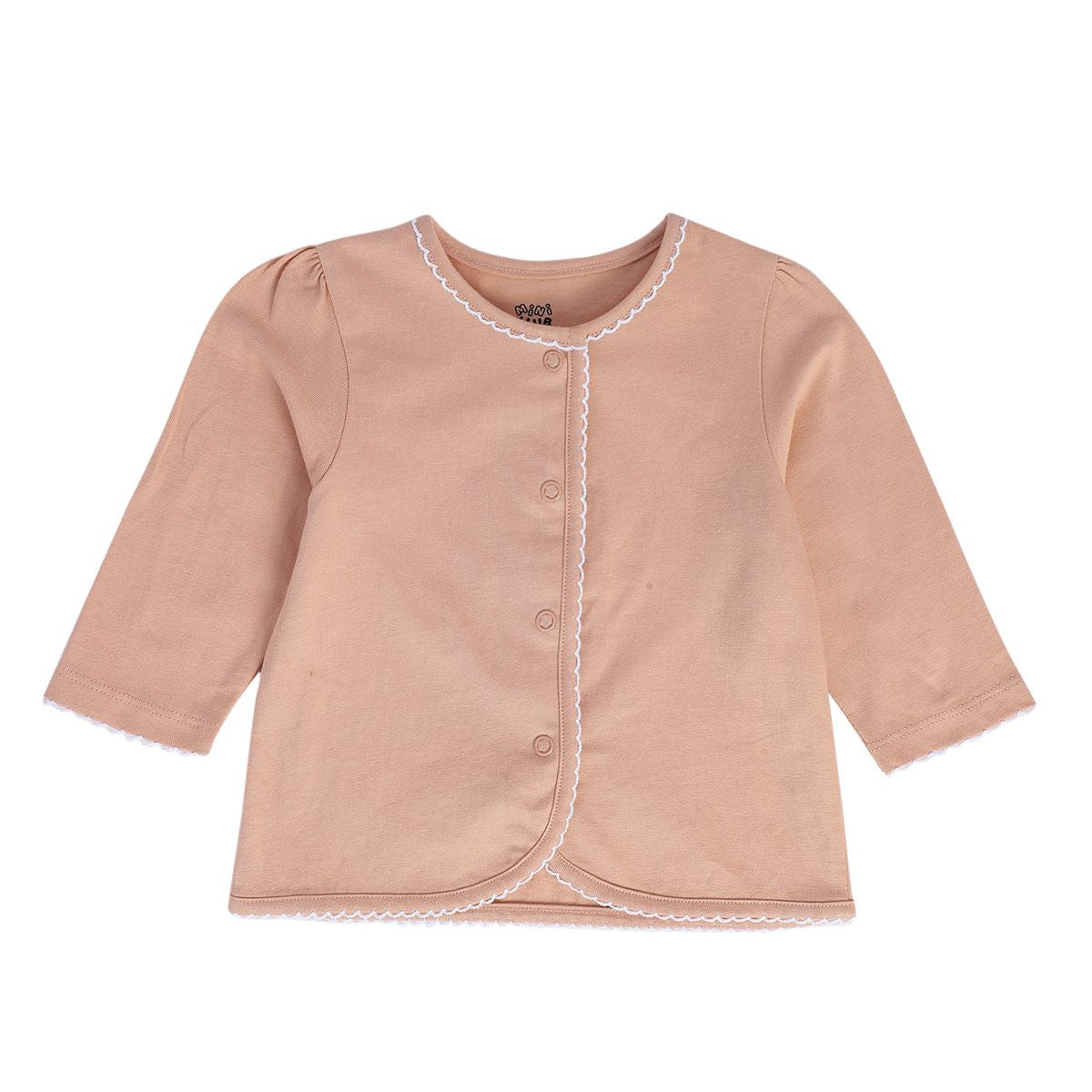 Girls Multicolor Pack Of 2 Front Open Vest