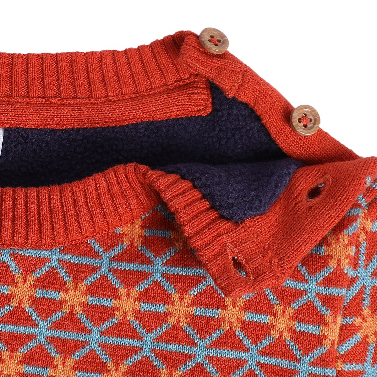 Boys Orange Sweater