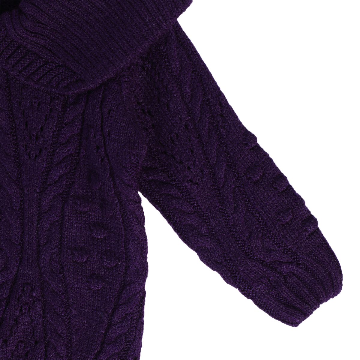 Girls Purple Pack Of 1 Sweater