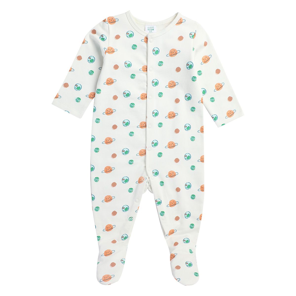 Boys Multicolor Pack Of 2 Sleep Suit