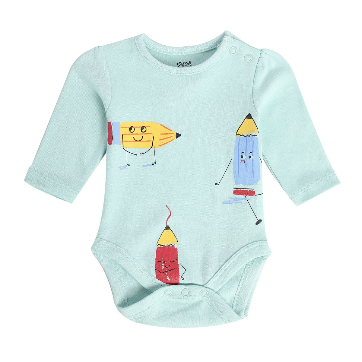 Girls Multicolor Pack Of 3 Body Suit