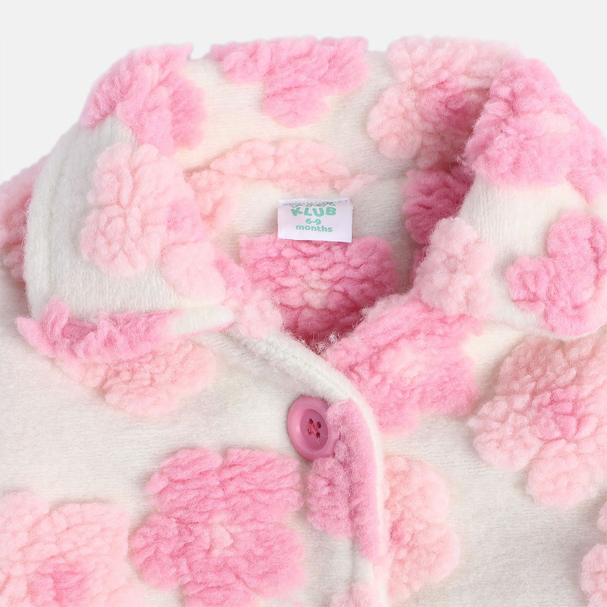 Girls Marshmallow Pack Of 1 Jacket