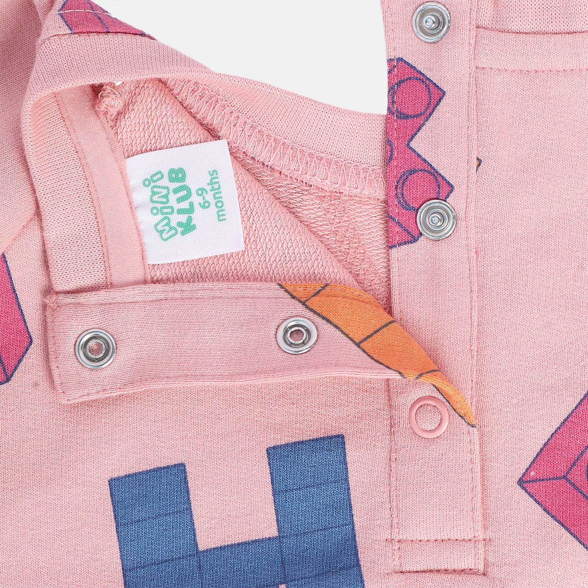 Girls Pink Pack Of 1 Sweat Shirt