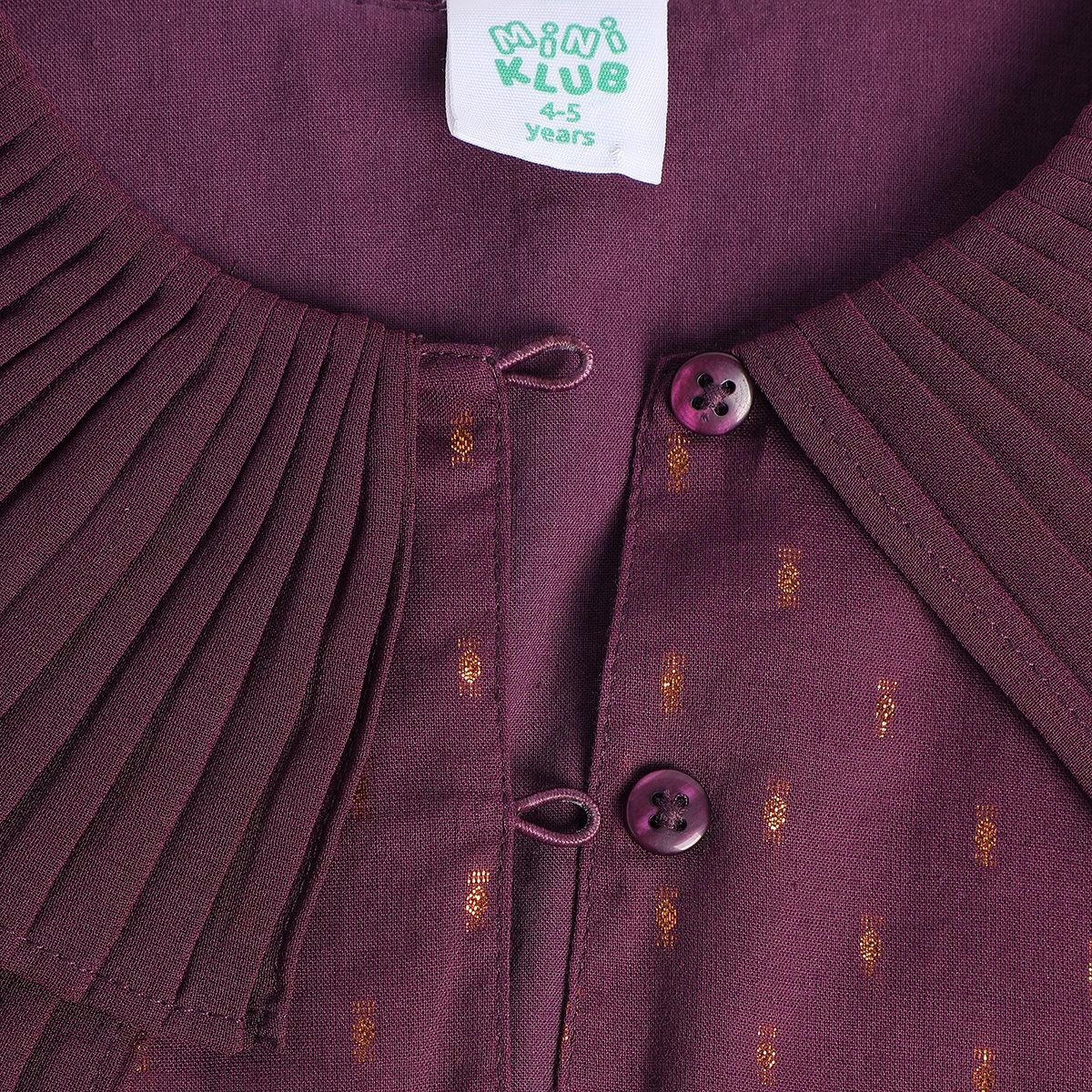 Girls Wine Pack Of 1 Dress