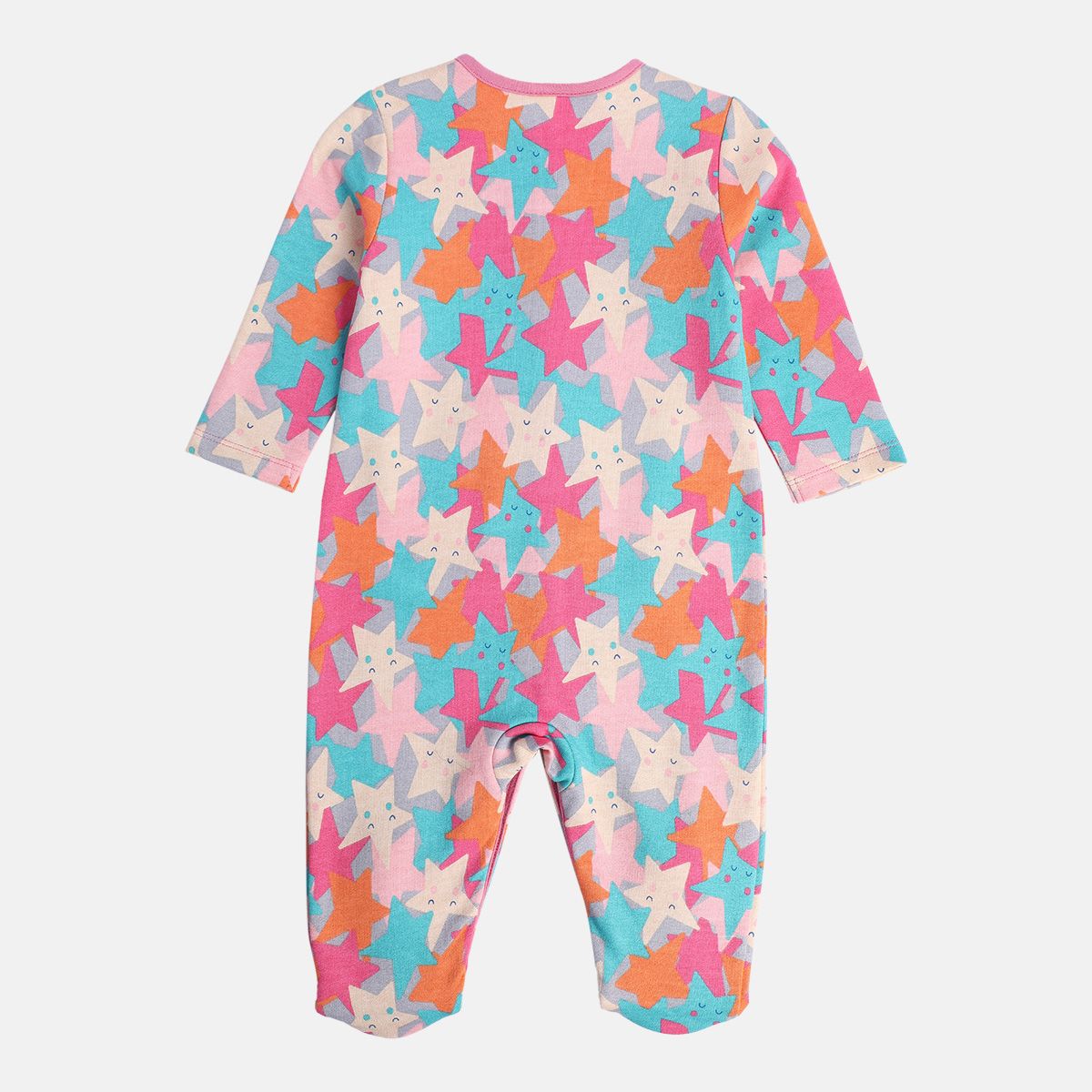 Girls Multicolor Pack Of 2 Sleep Suit