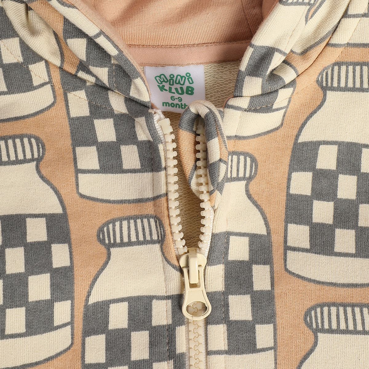 Boys Beige Pack Of 1 Jacket