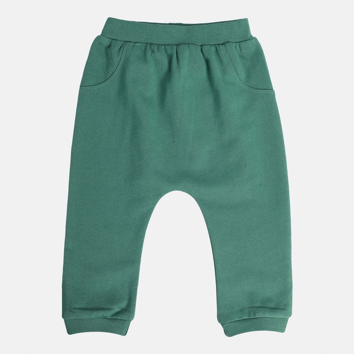 Boys Off White Knit Bottom