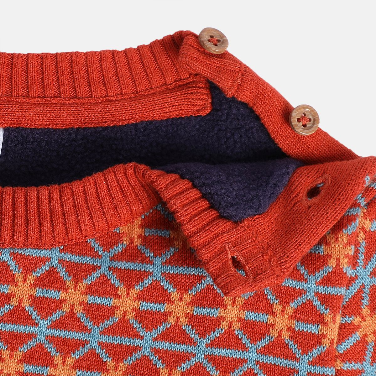 Boys Orange Sweater