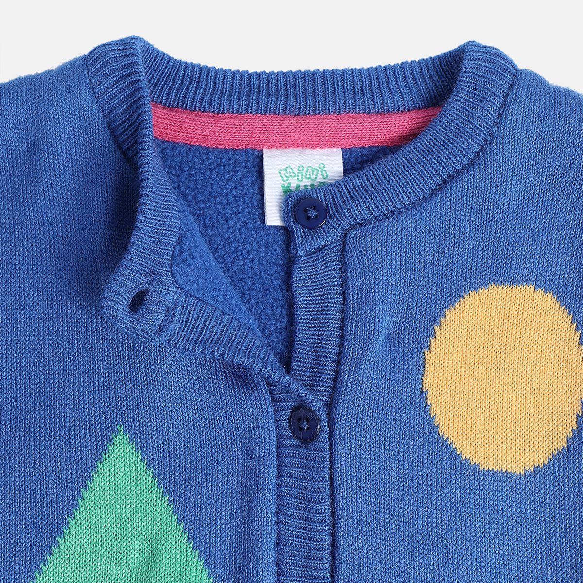 Girls Navy Pack Of 1 Sweater