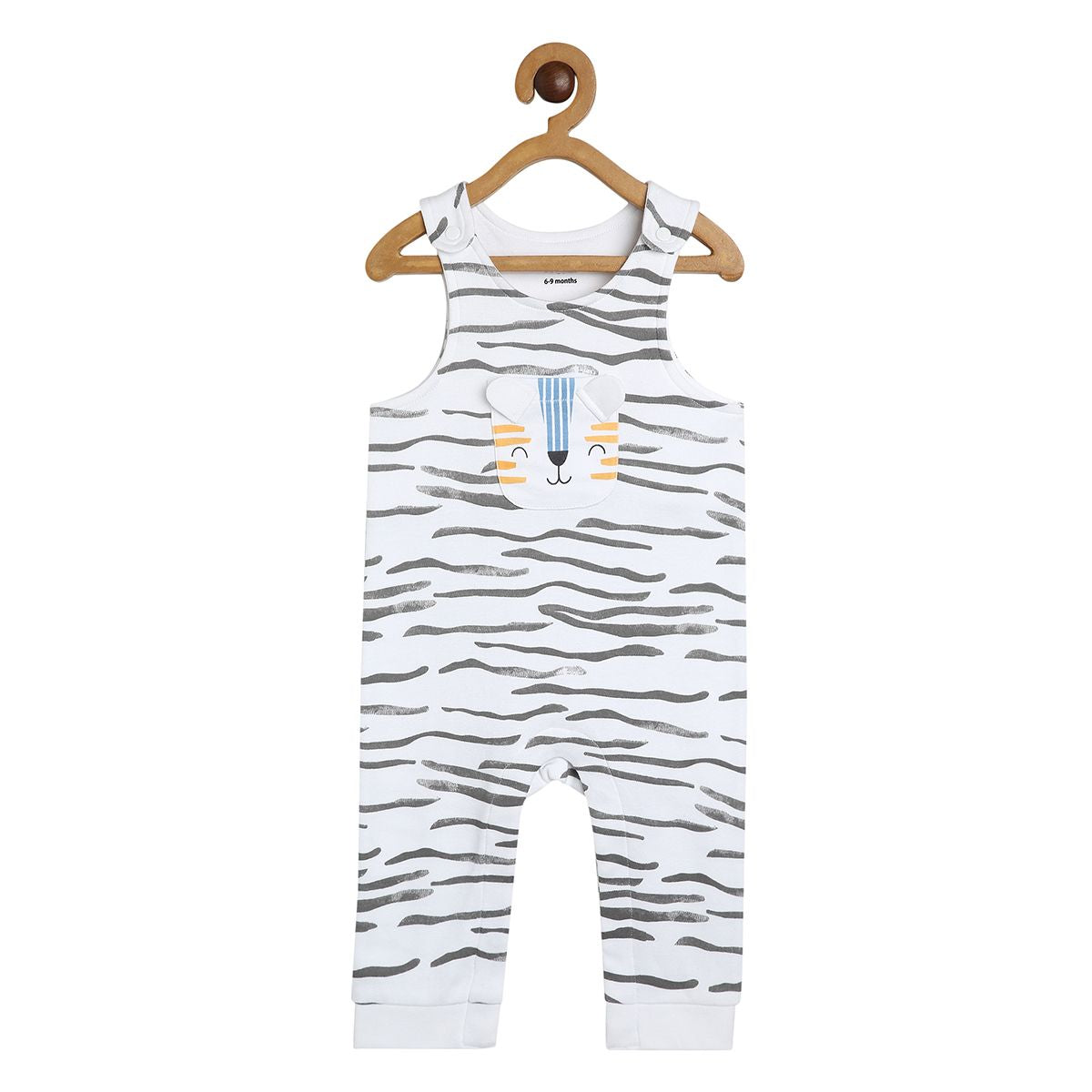 Boys Blue Dungaree Set