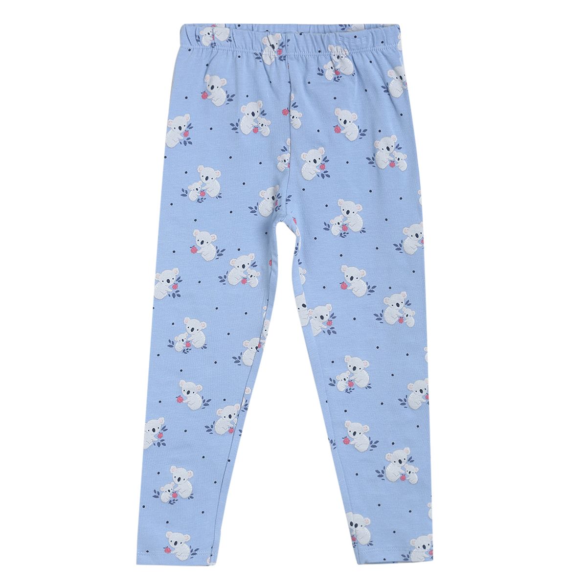 Pack of 2 top and bottom set - blue for 3-6 Months