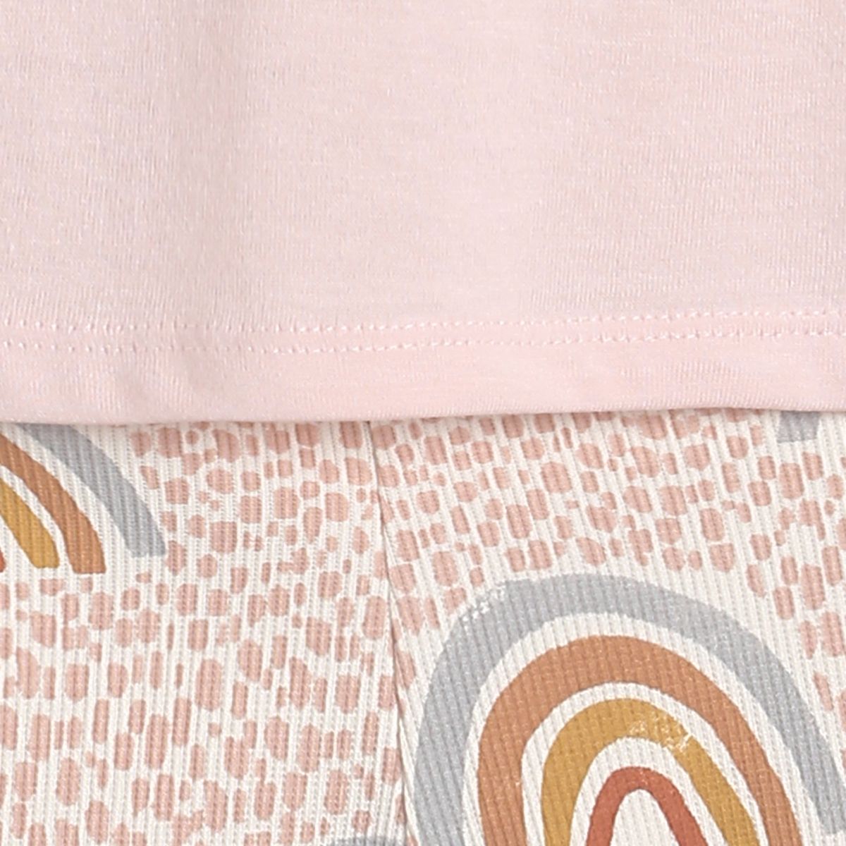 Pack of 2 top and legging set - pink for 0-3 Months