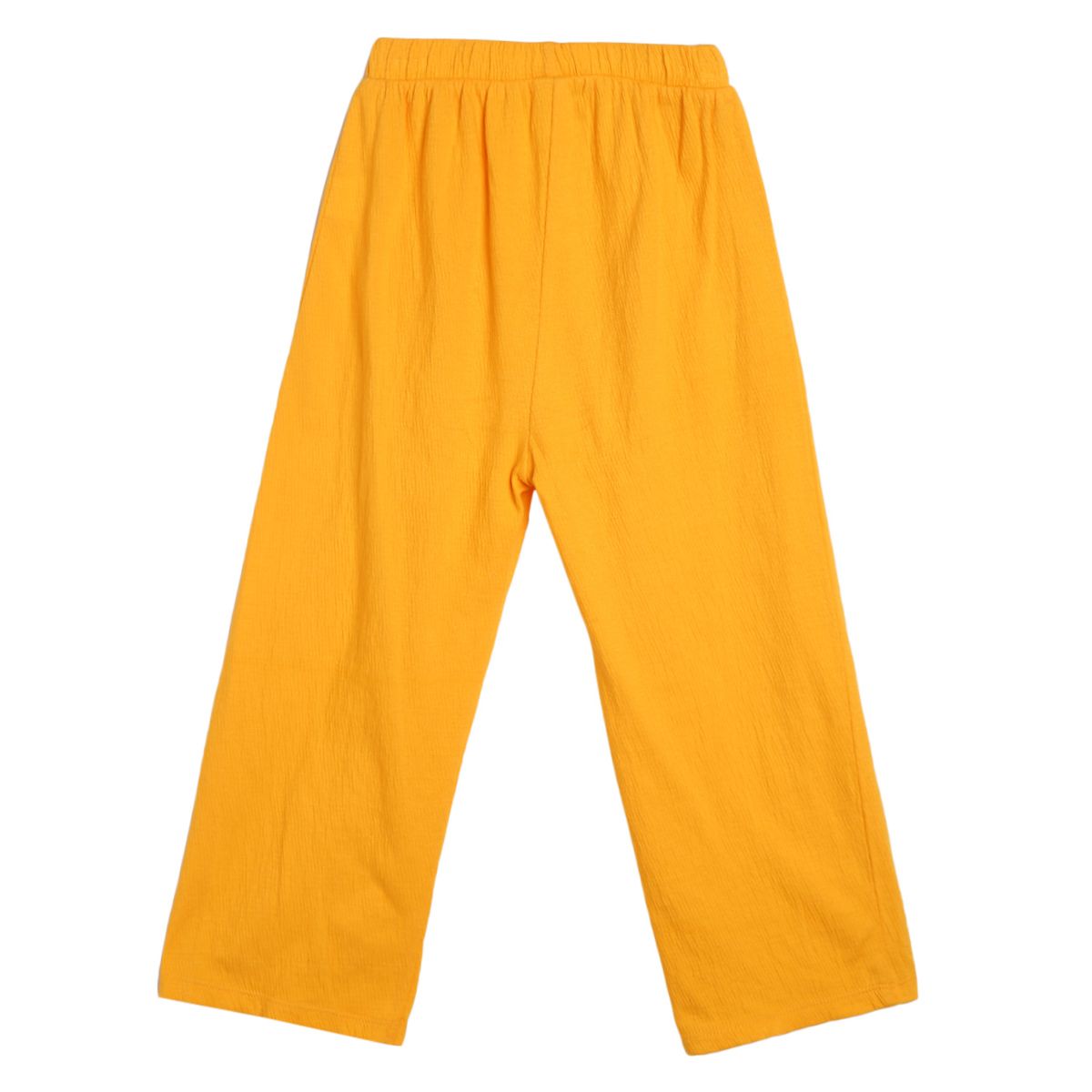 Girls Yellow Pack Of 2 Lounge Wear