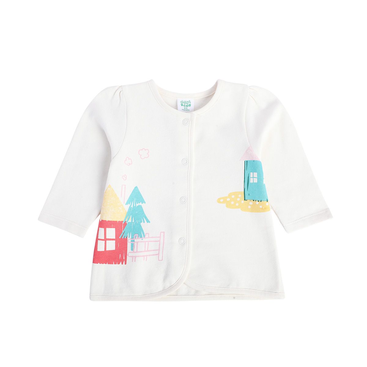 Girls Multicolor Pack Of 3 Front Open Vest